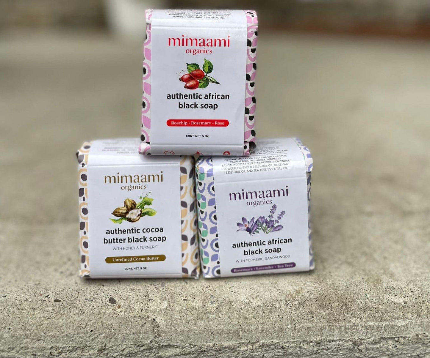 African Black Soap Bar