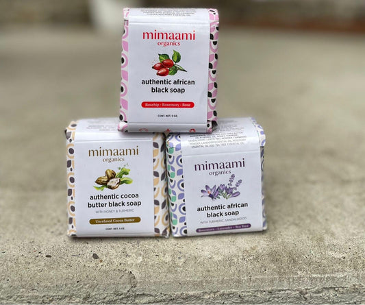 African Black Soap Bar