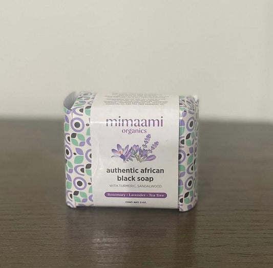 African Black Soap Bar